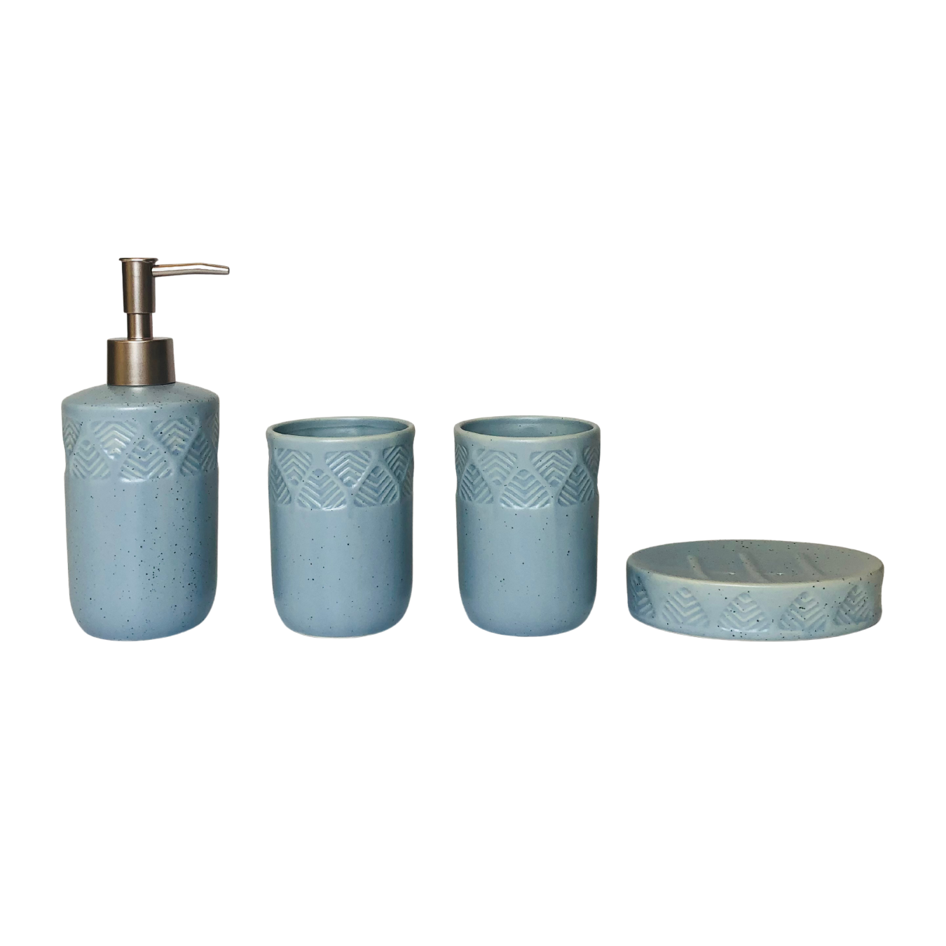 Modern Bathroom Dispenser Set