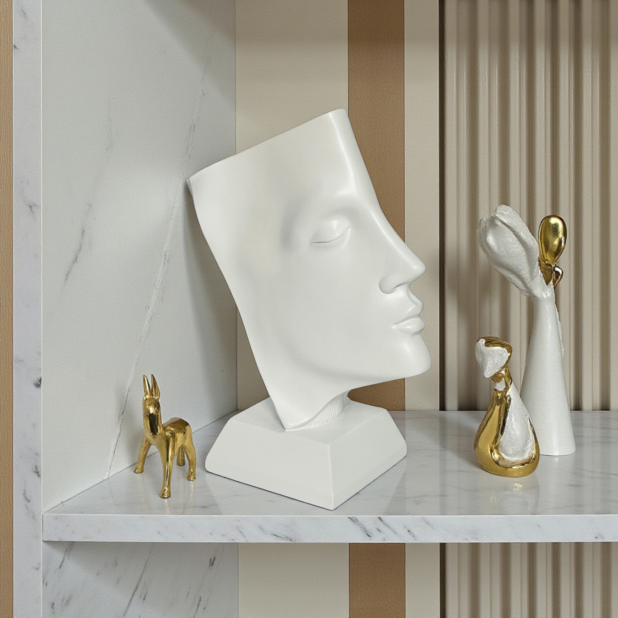 Modern Book Face Showpiece