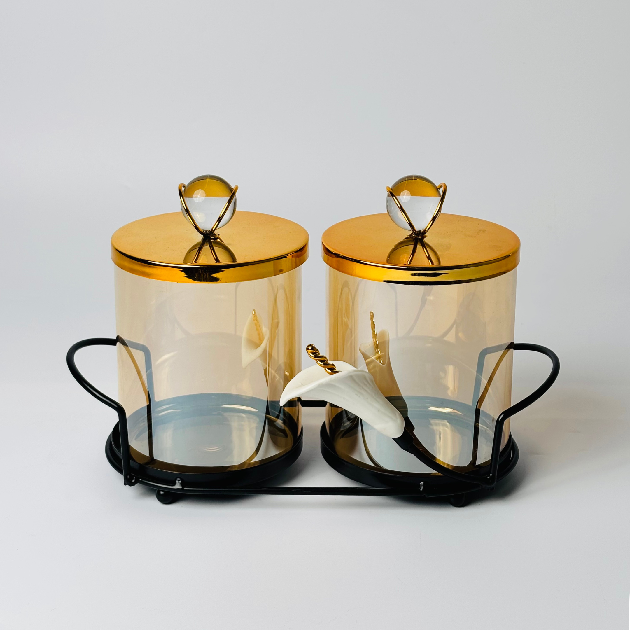 Imperial Glass Canister Set (Set of 2)