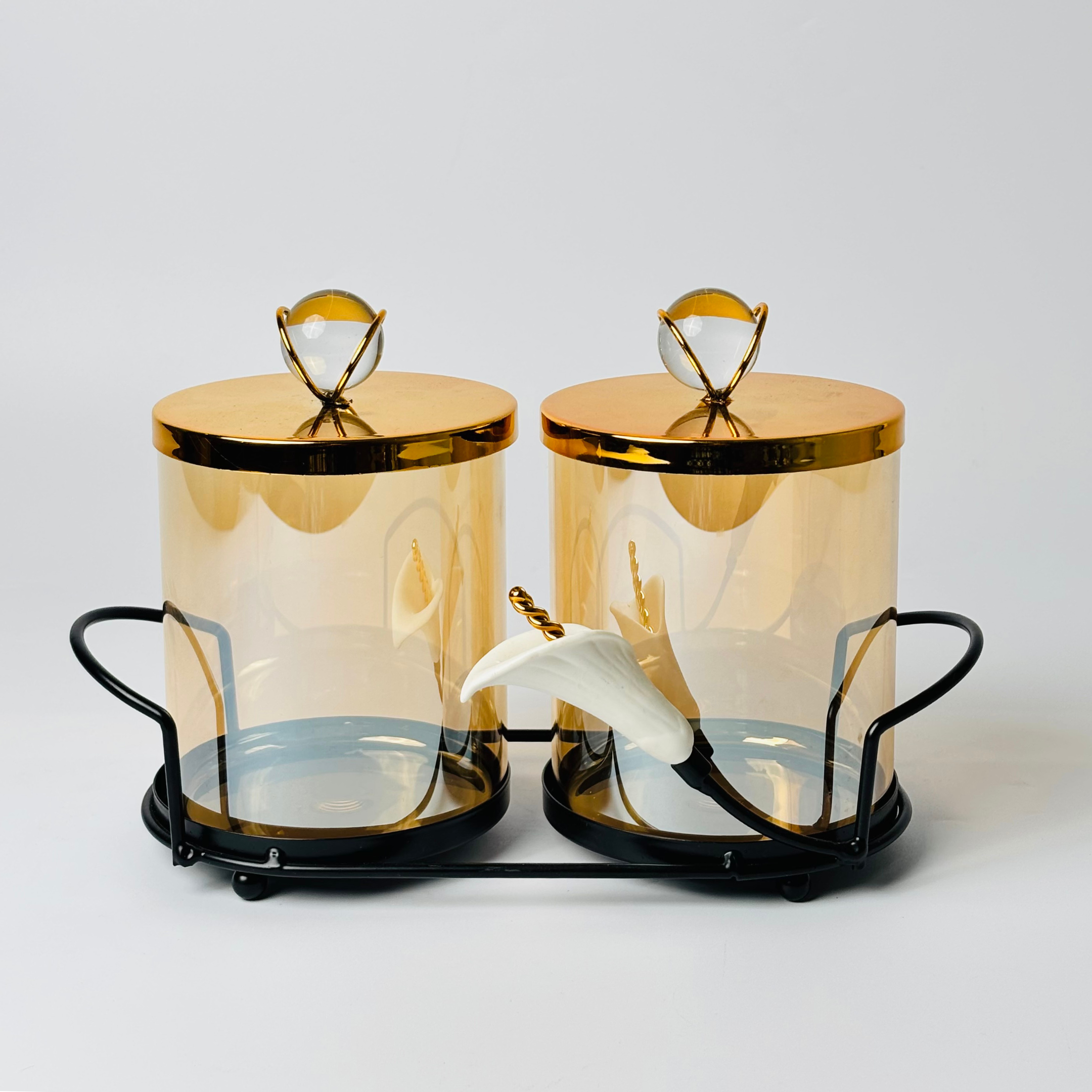 Imperial Glass Canister Set (Set of 2)