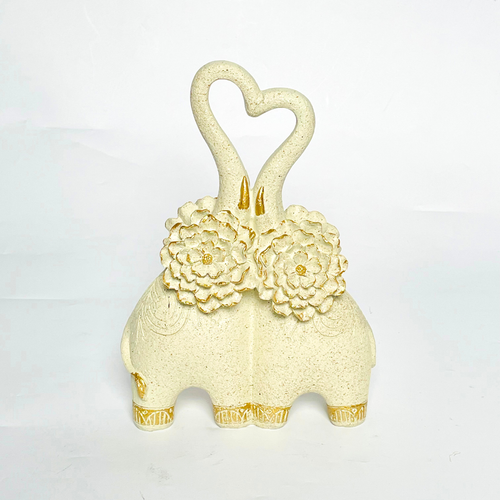 Blooming 2 Elephant Showpiece