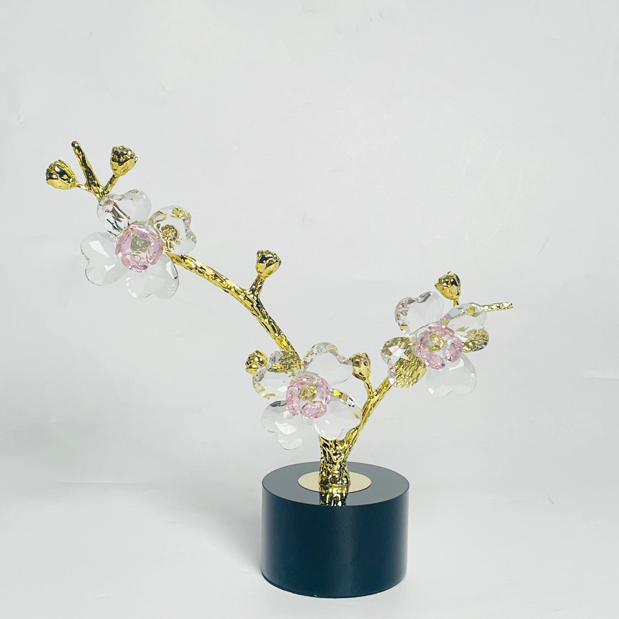 Floral Flower Crystal Showpiece