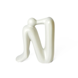 Abstract White Lady Showpiece