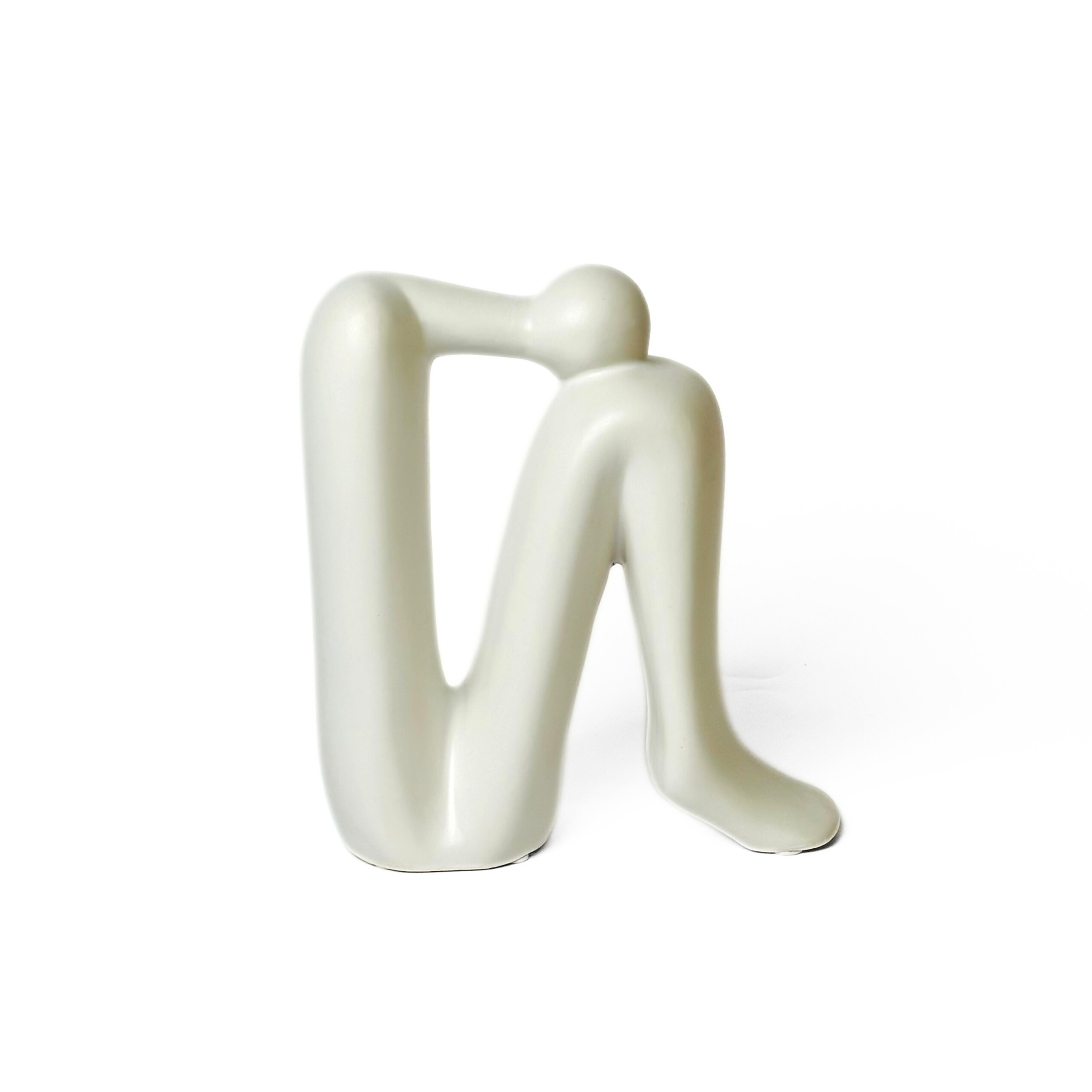 Abstract White Lady Showpiece