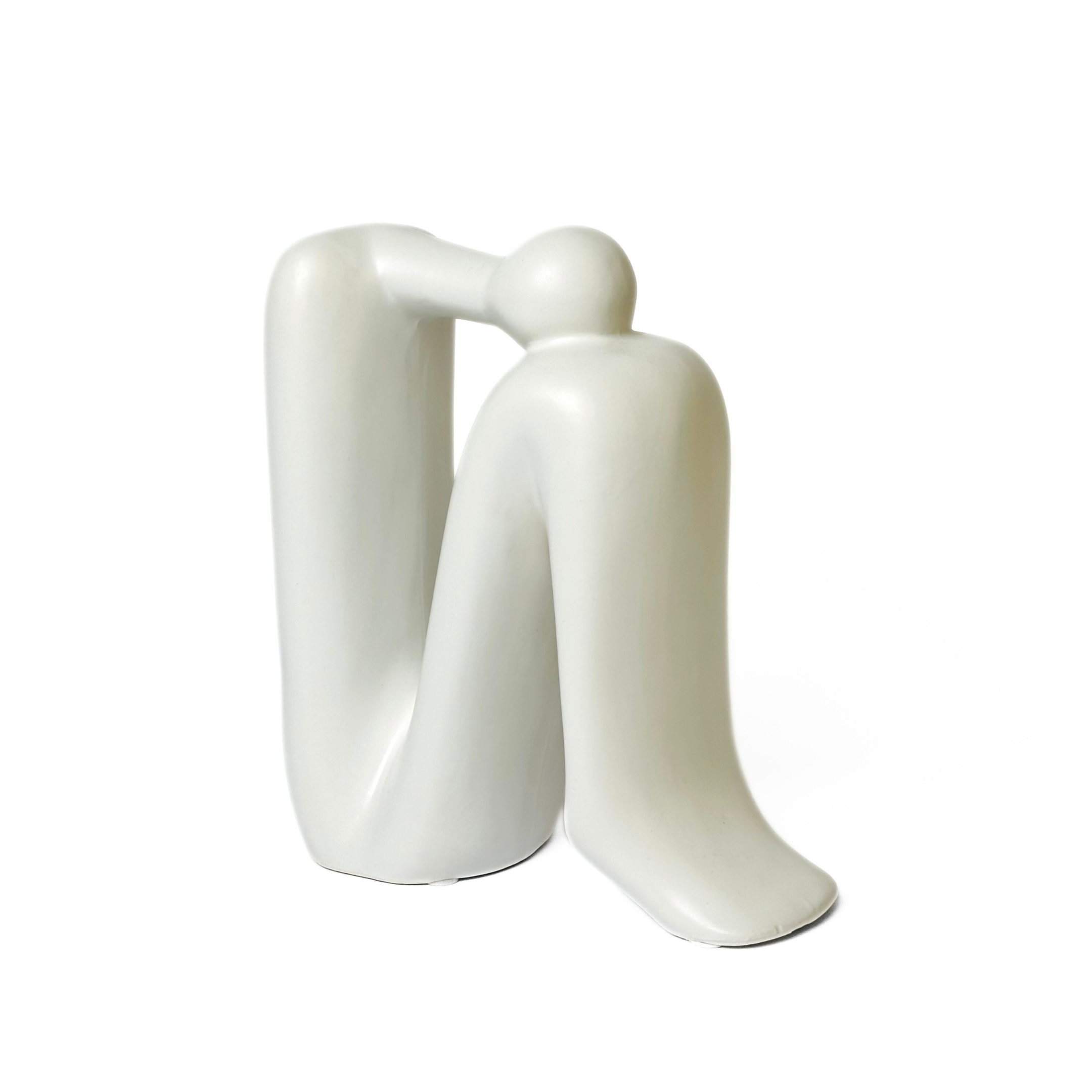 Abstract White Lady Showpiece