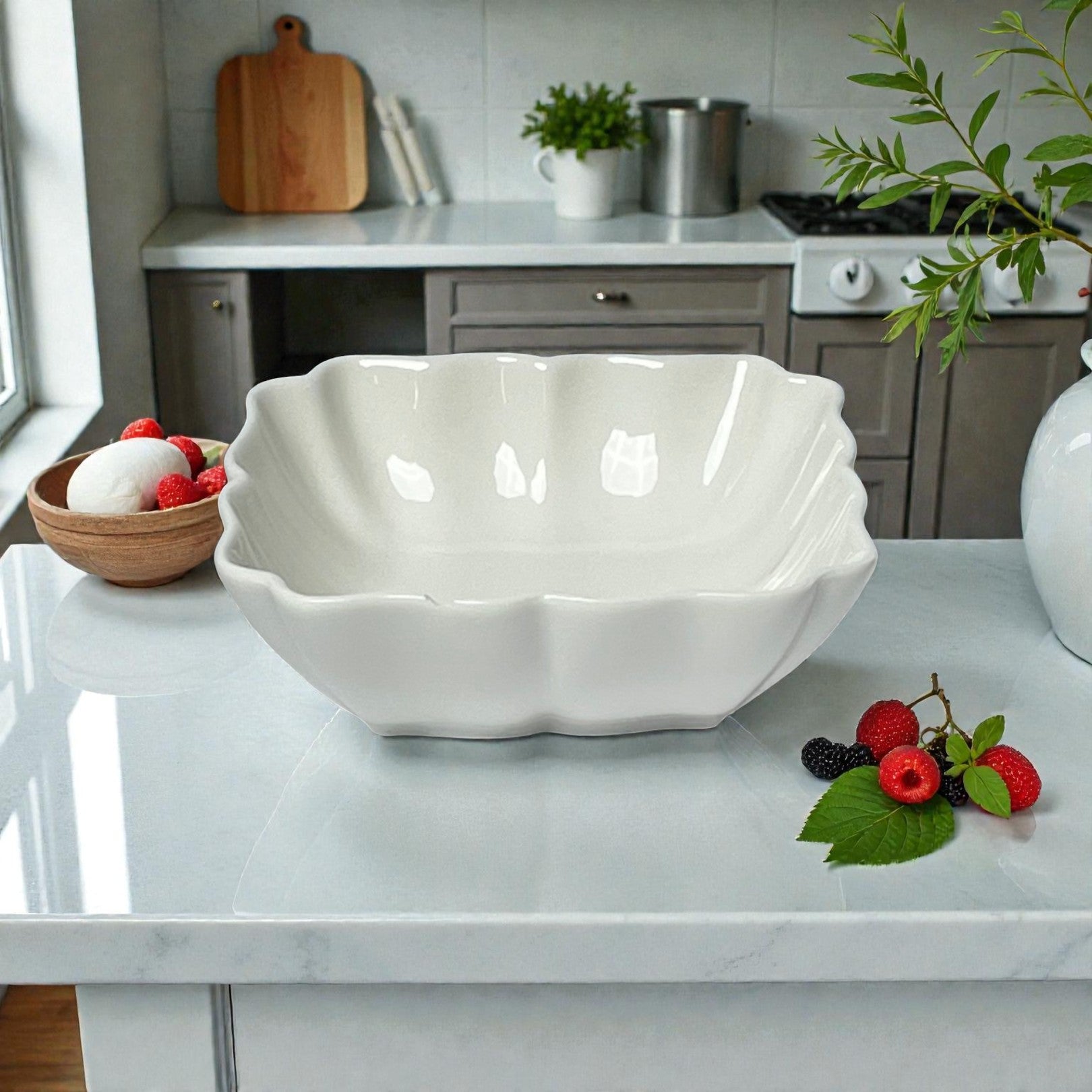 2Pc Ceramic Service Set