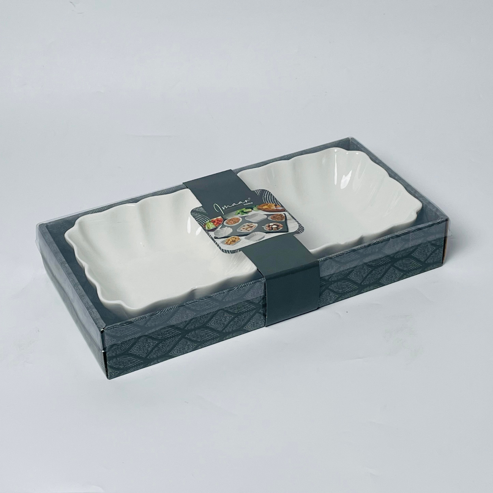 2Pc Ceramic Service Set