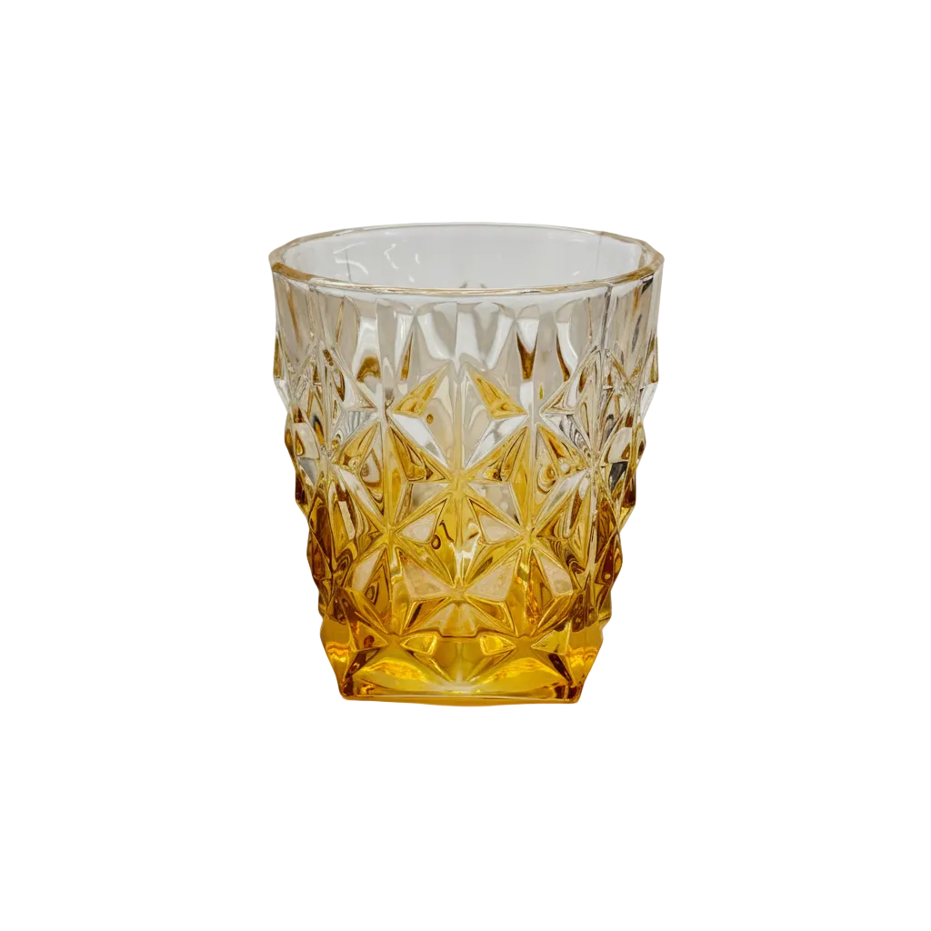 Amber & Smoke Glasses Set of 6