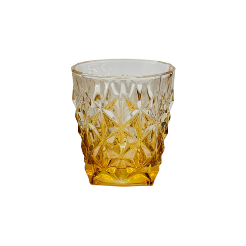 Amber & Smoke Glasses Set of 6