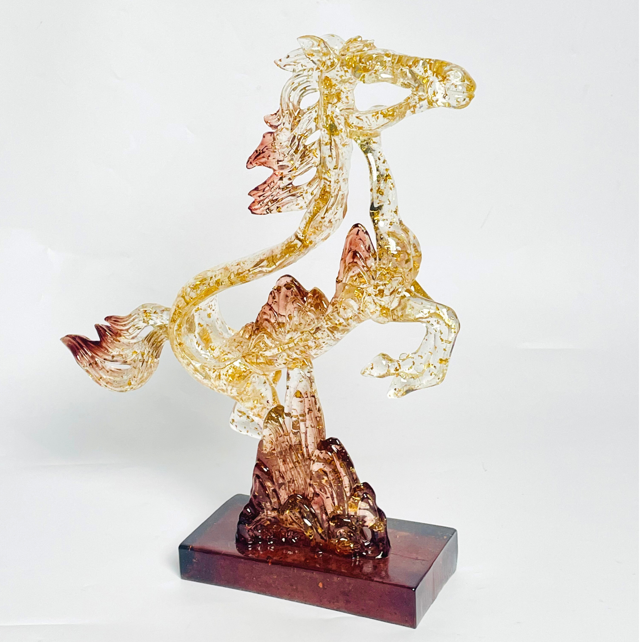 Majestic Horse Crystal Showpiece