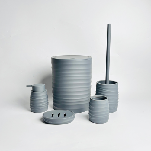 Royal Grey Finish 5Pc Bathroom Set