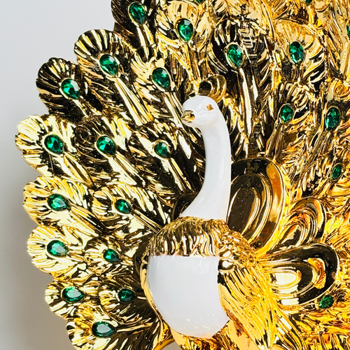Blooming Peacock Showpiece