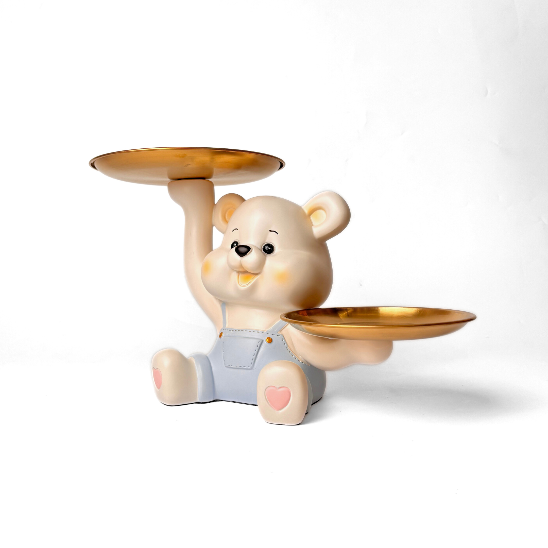 Luxurious Teddy Tray Showpiece