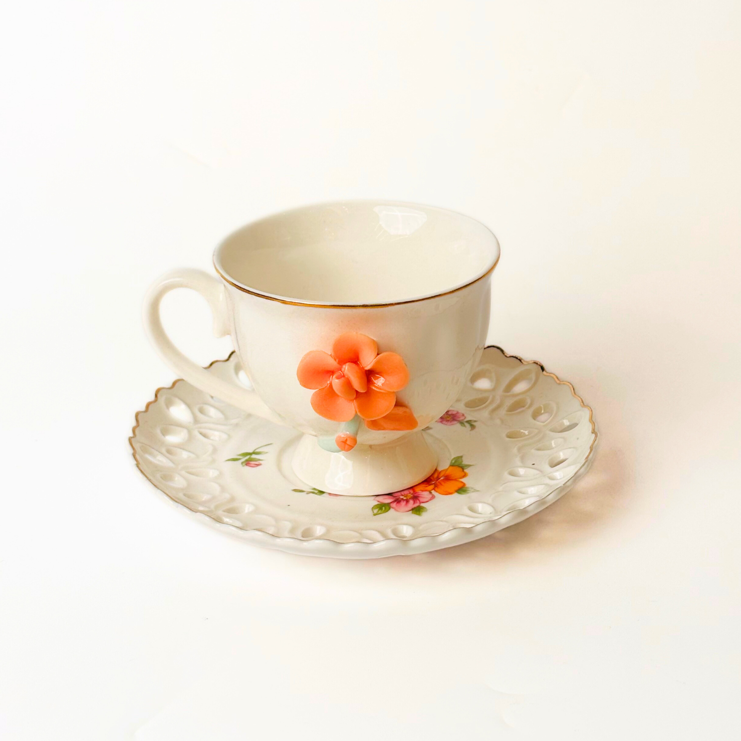 Opulent Petals Tea Set- Set of 12