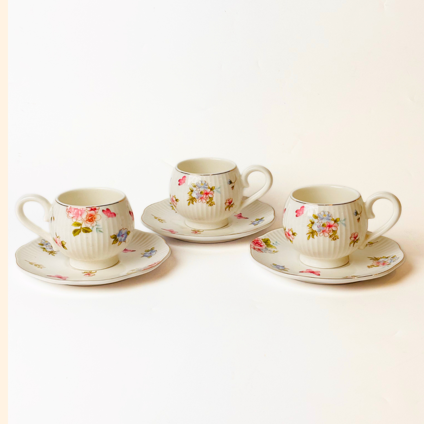 Royal Bloom Tea Set- Set of 12