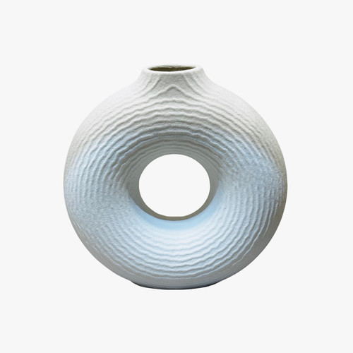 Minimalist Circular Ring Flower Vase