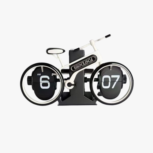 Retro Bicycle Mechanical Clock