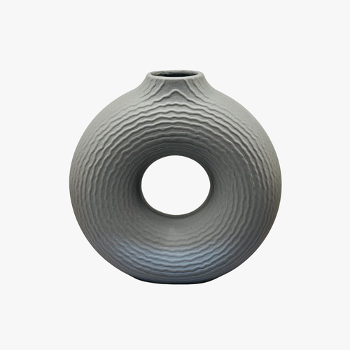 Minimalist Circular Ring Flower Vase
