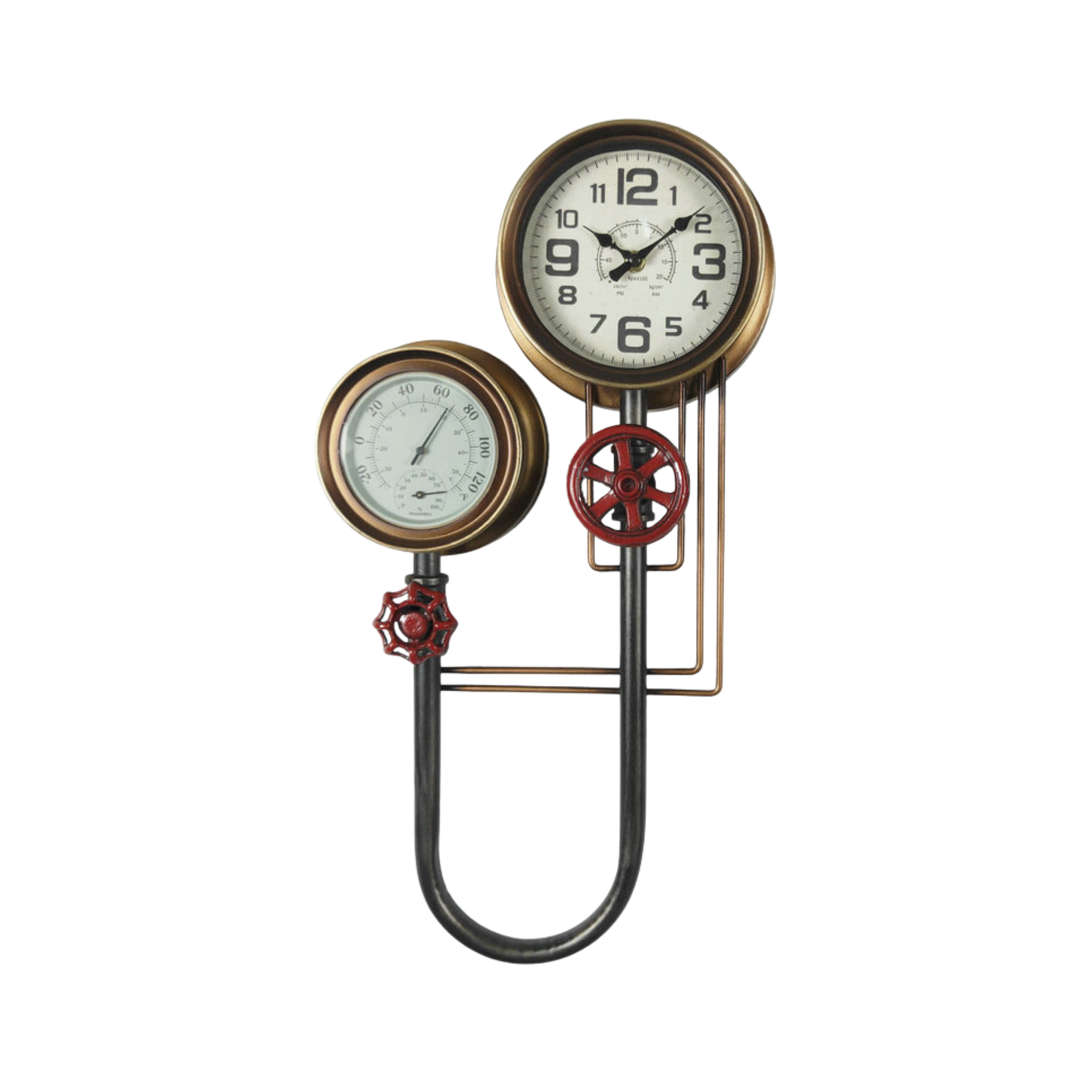 Ancient Engine Wall Clock