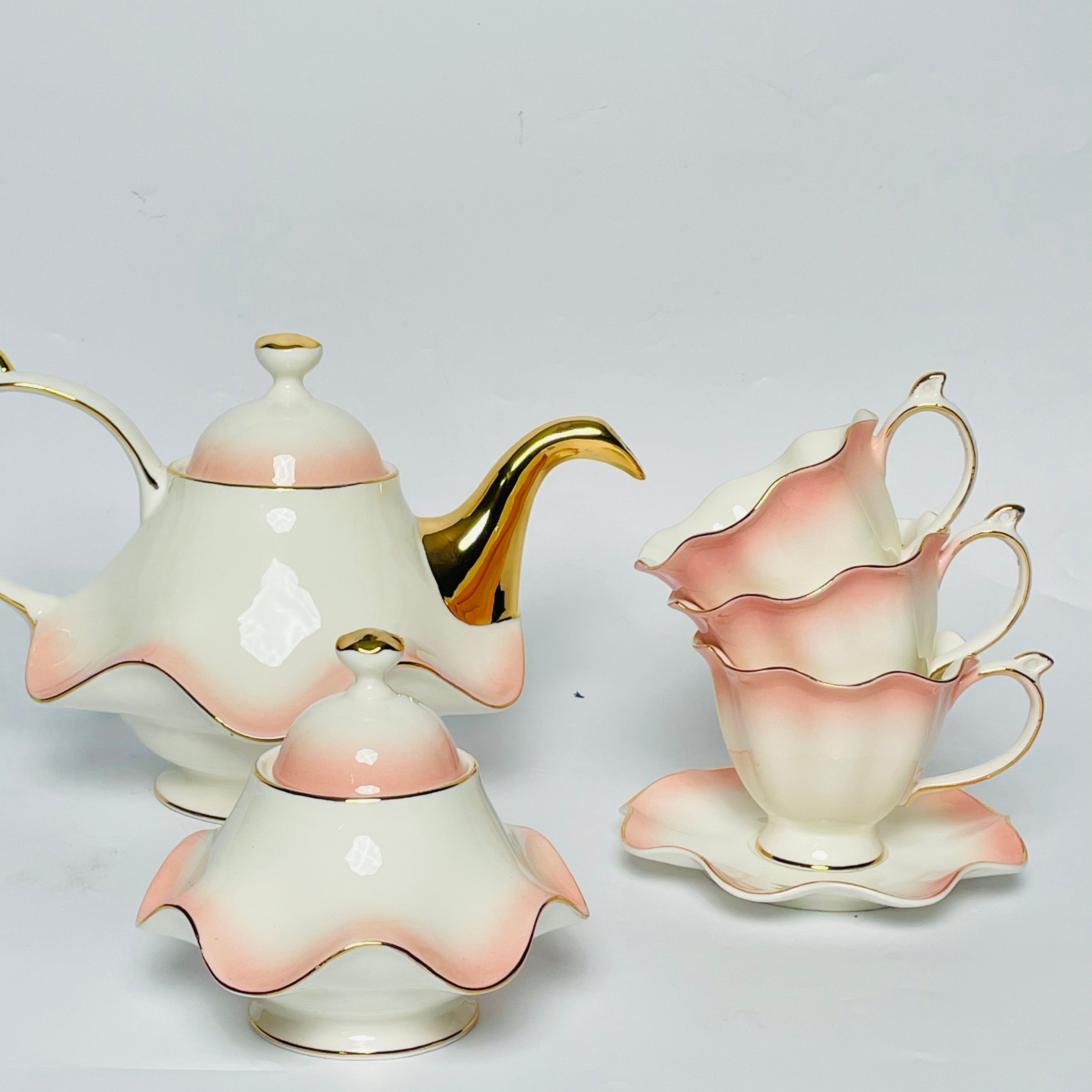 The Windsor Elegance - 15Pc Luxury Tea Set