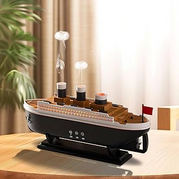 Titanic Ship Aroma Diffuser – Sail into Serenity with Aromatherapy Mist