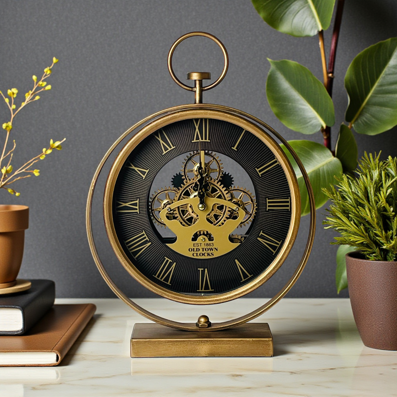 Timeless Elegance Table Clock