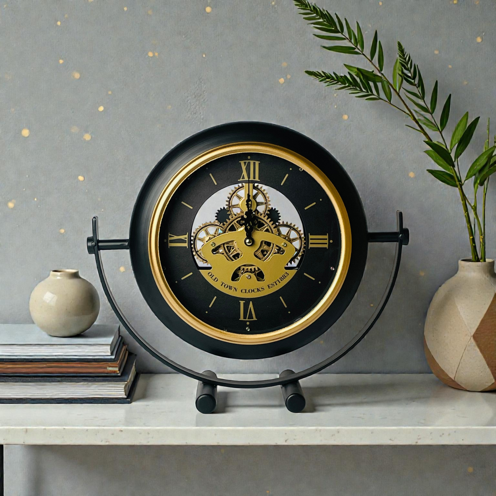 Royal Grace Old Town Table Clock