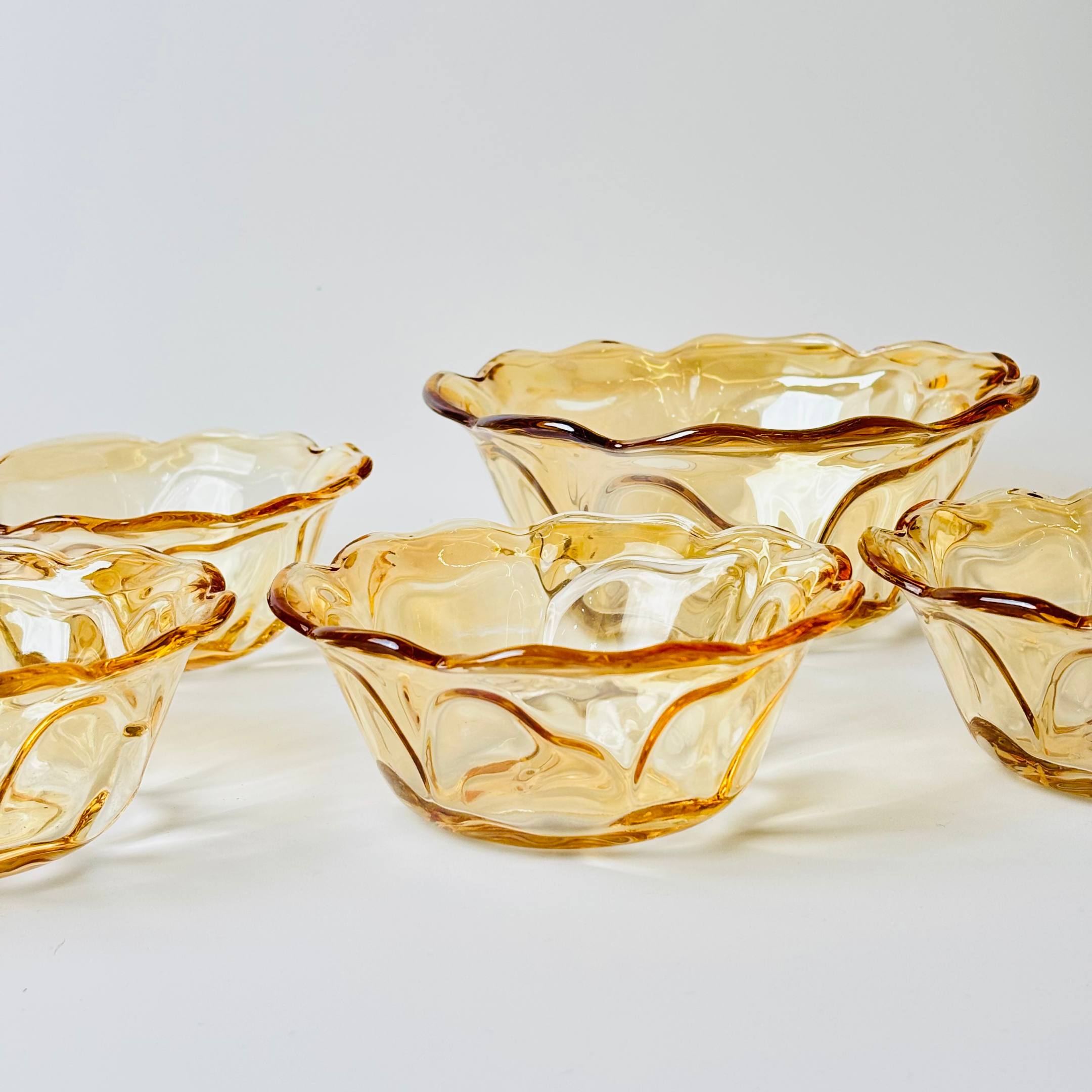 Abstract Glow Bowl 5Pc Set