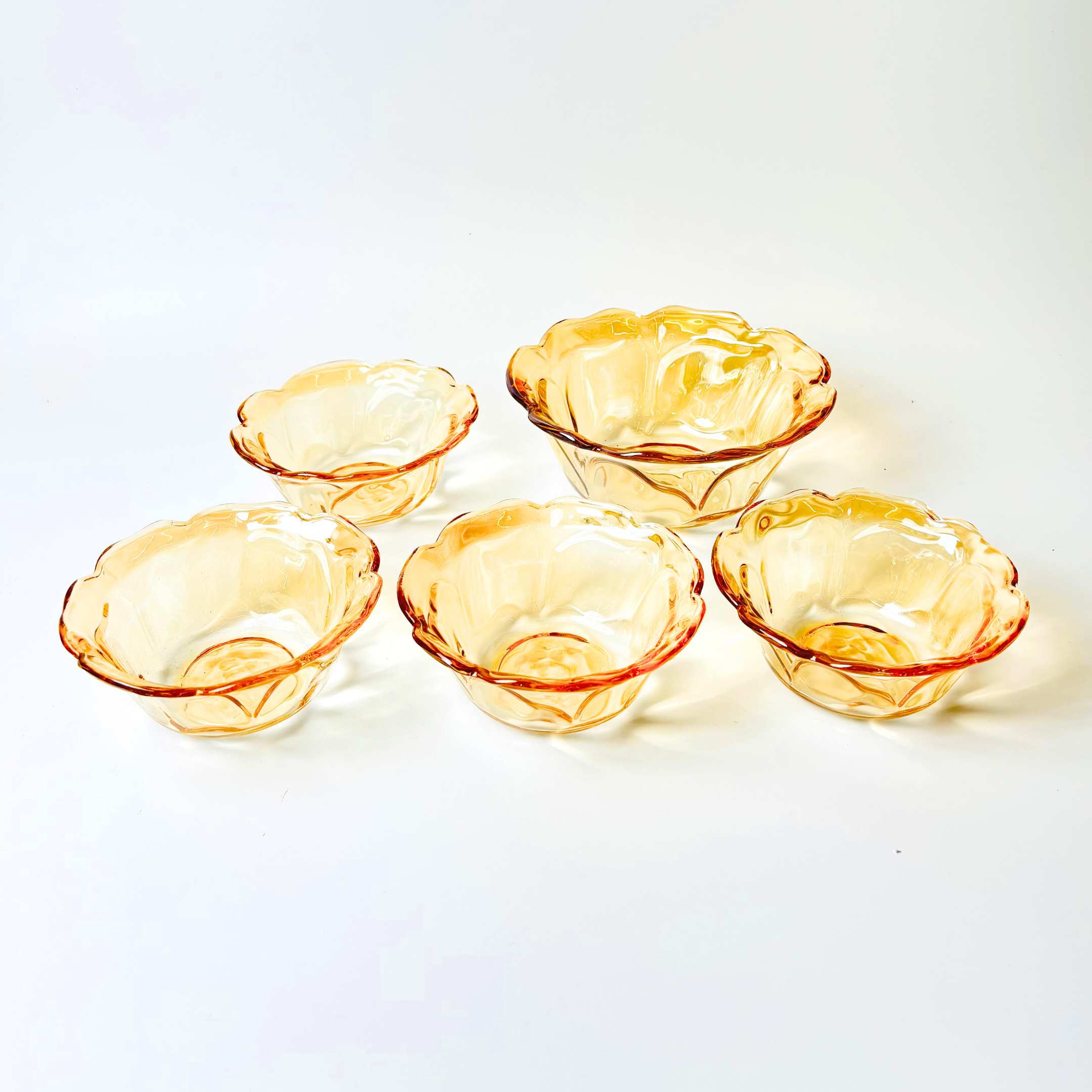 Abstract Glow Bowl 5Pc Set