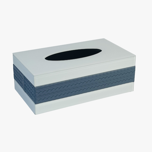 Modern Ivory Mirror Tissue Box Cover
