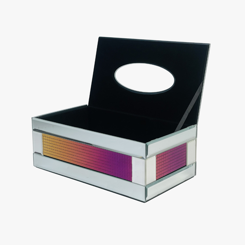 Royal Gradient Mirrored Tissue Box