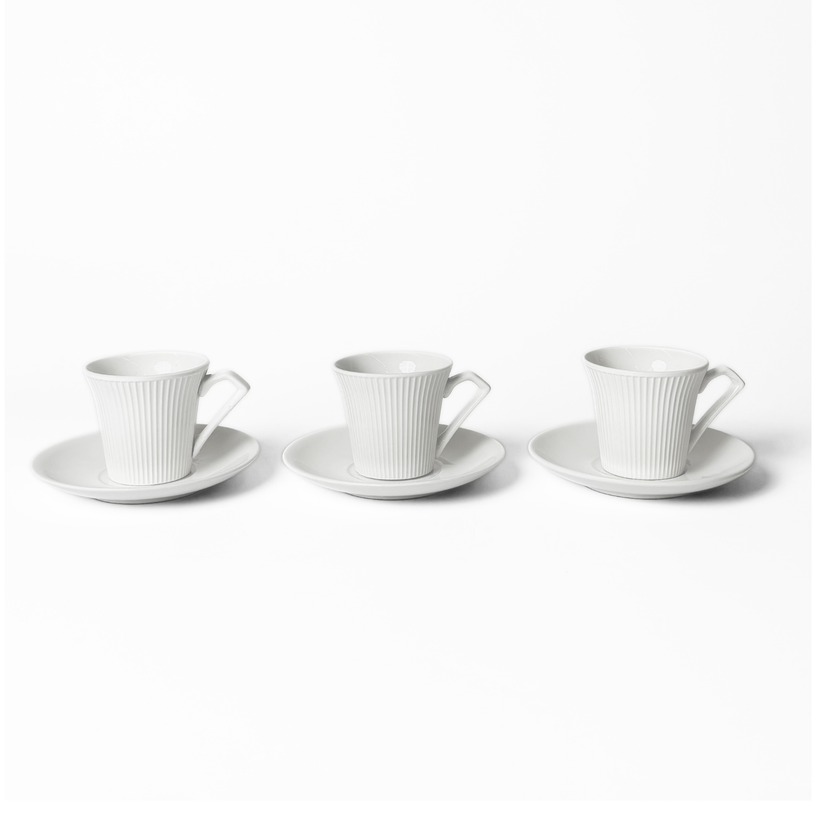 Modern Luxe Cup & Saucer 12Pc Set