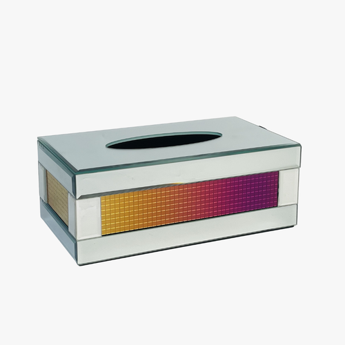Royal Gradient Mirrored Tissue Box