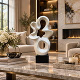 Modernist Organic Multi-Void Abstract Sculpture