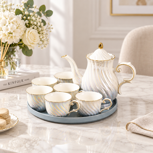 Luxury 8-Piece Tea Service Collection 8 Piece