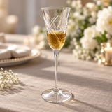 Crystal Champagne Flute Set of 4 Pcs