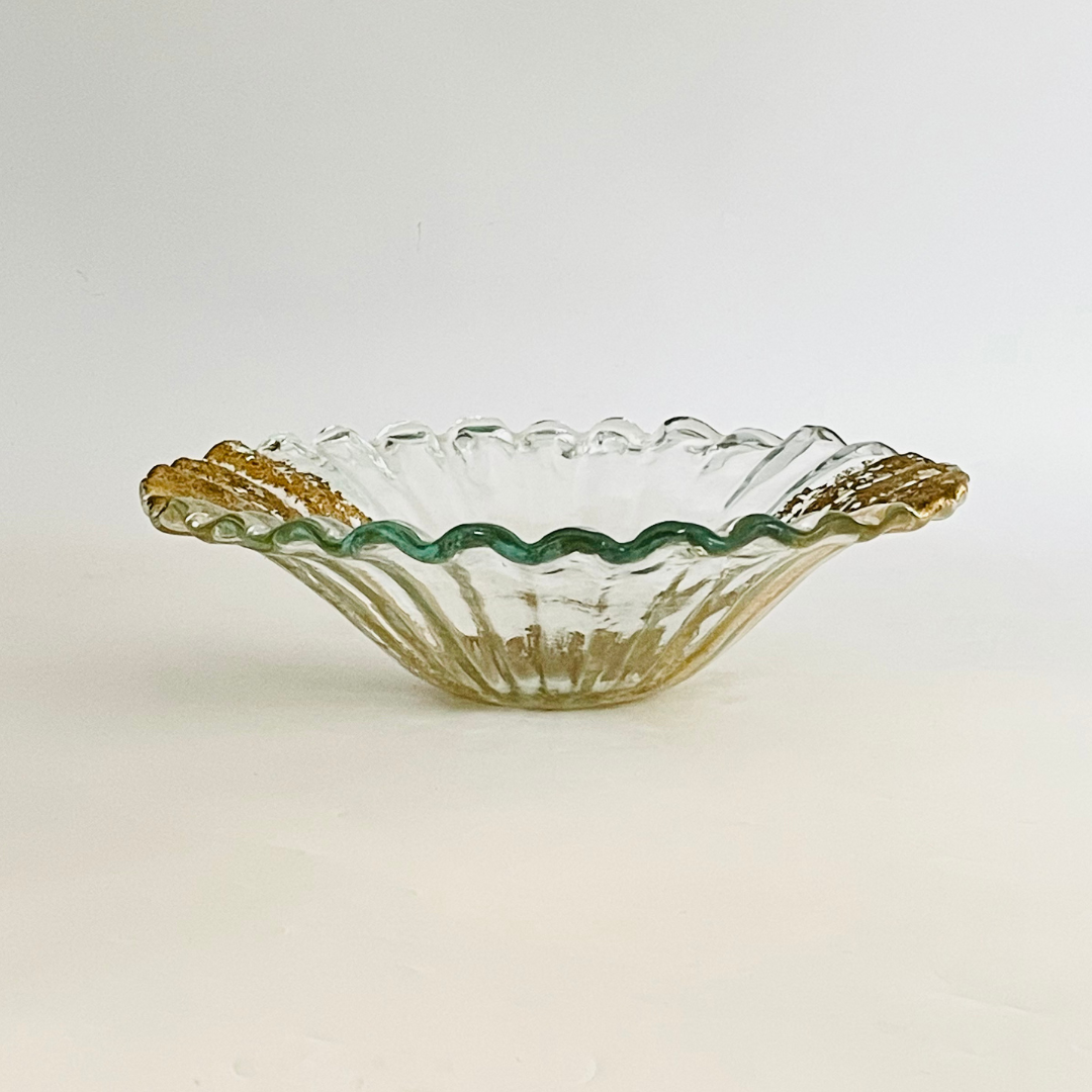 Premium Italian Art Glass Flower Vase