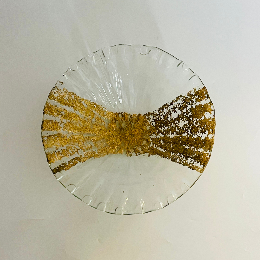 Premium Italian Art Glass Flower Vase