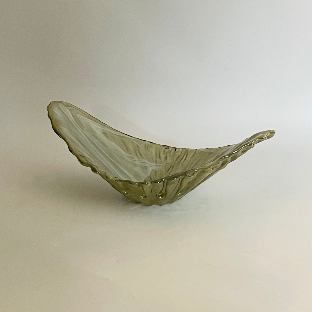 Italian Craft Glass Vase Modern Decor