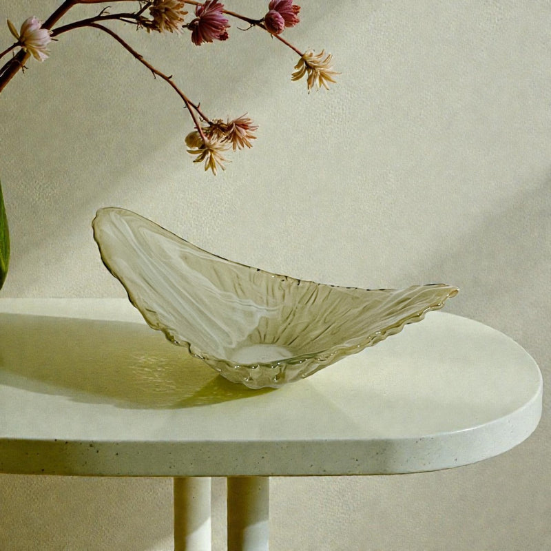 Italian Craft Glass Vase Modern Decor