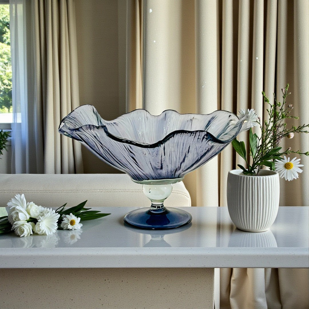 Italian Glass Decor Vase