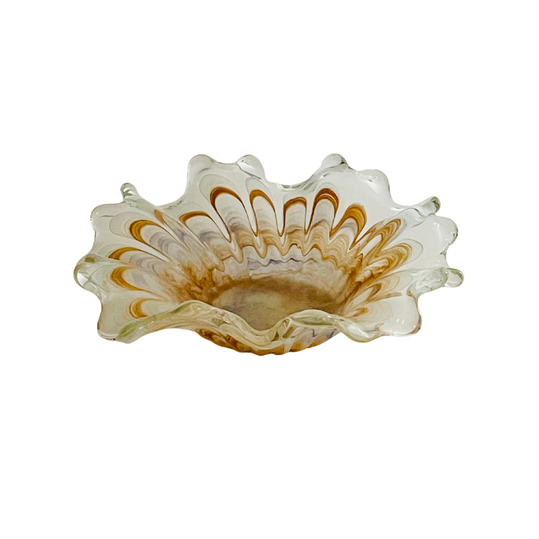 Italian Glass Elegance Vase