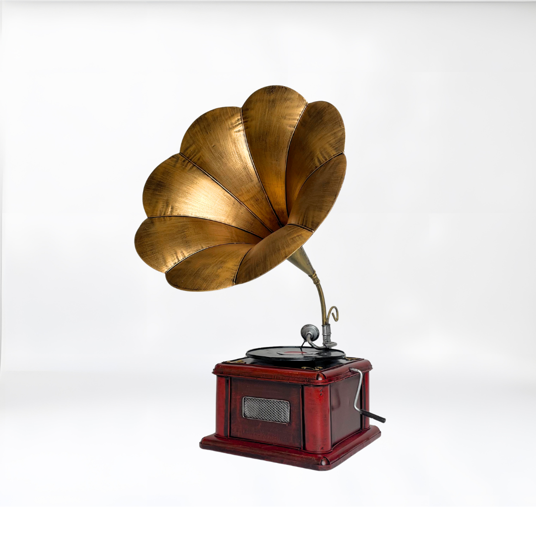 Antique Music Player Showpiece Modern Decorative Showpiece