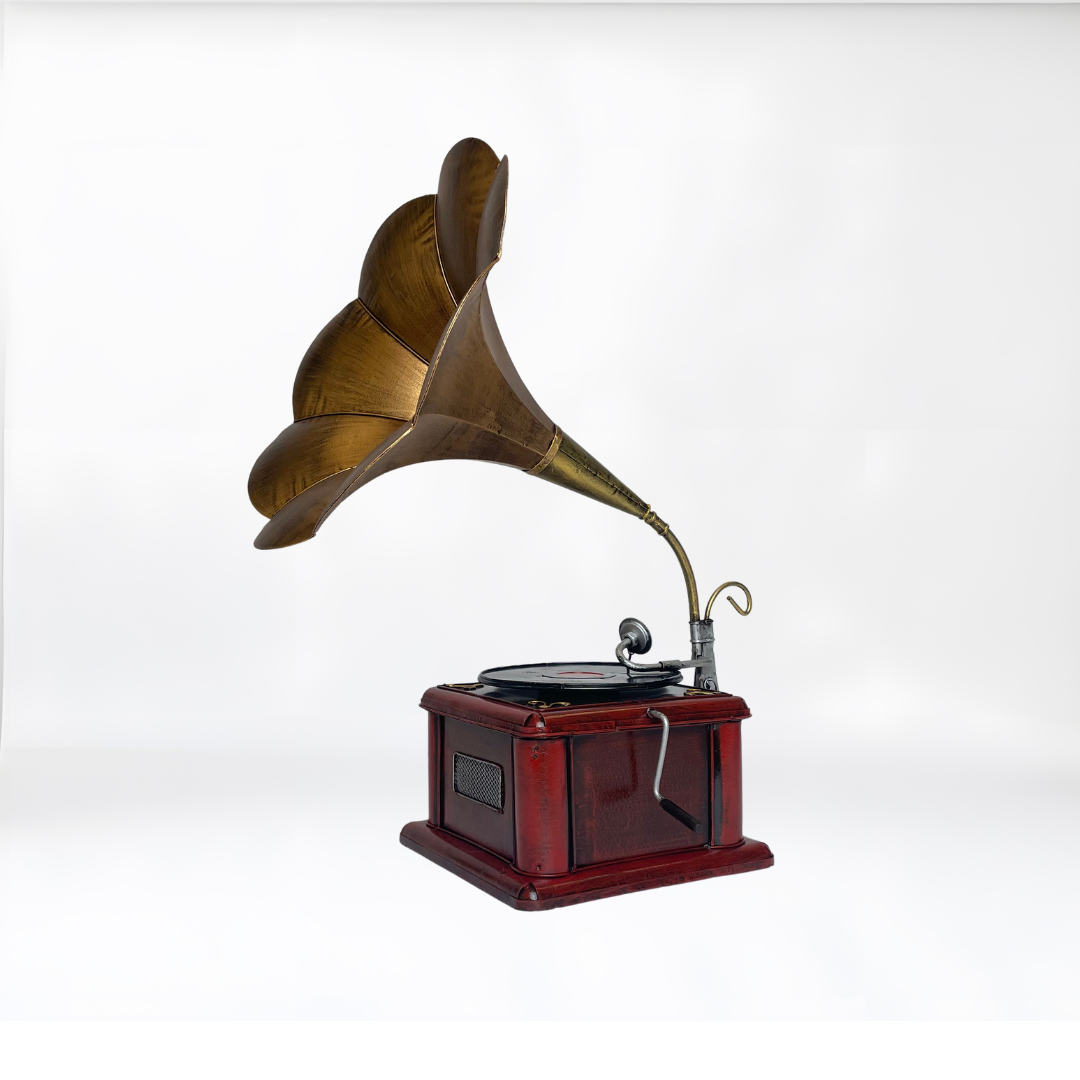 Antique Music Player Showpiece Modern Decorative Showpiece