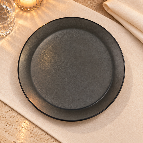 Glaze Ceramic Side & Dessert Plate 6 Pcs