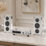 Luxury Crystal Desktop Speaker System Showpiece