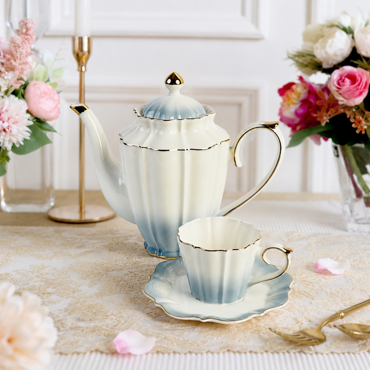 The Grand Duchess - 15Pc Luxury  Tea Set