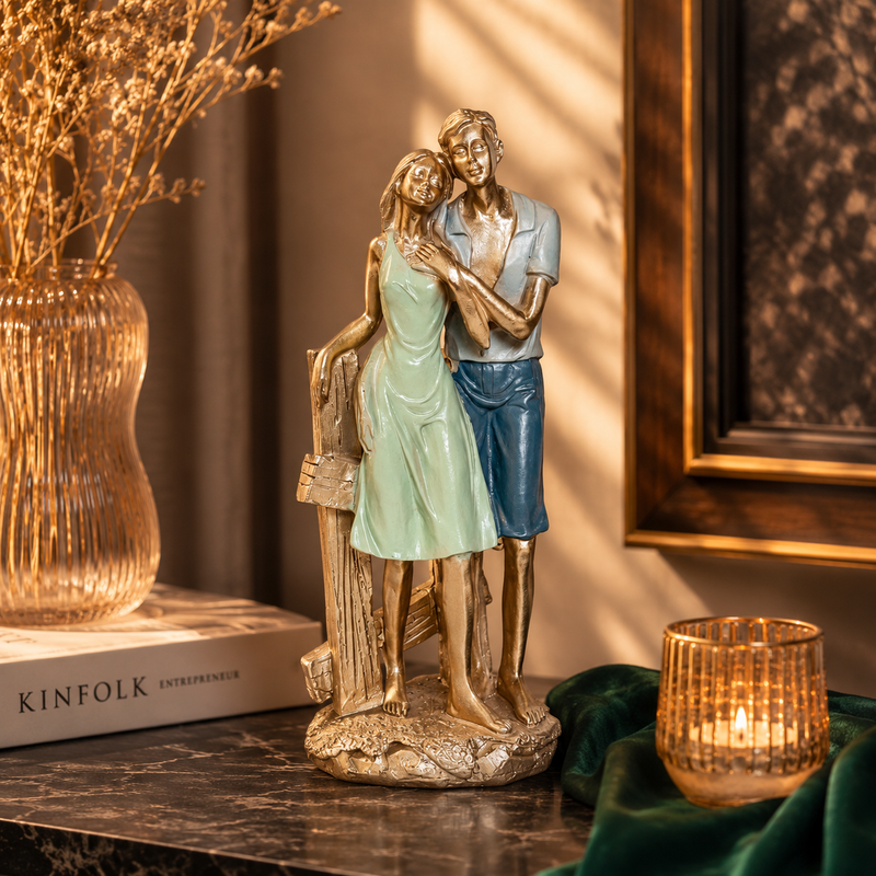 Summer Serenade Couple Sculpture