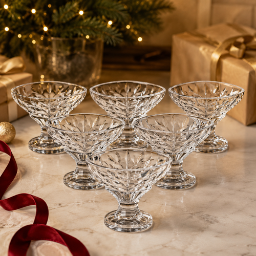 Elegant Dessert Serving Bowl Set of 6