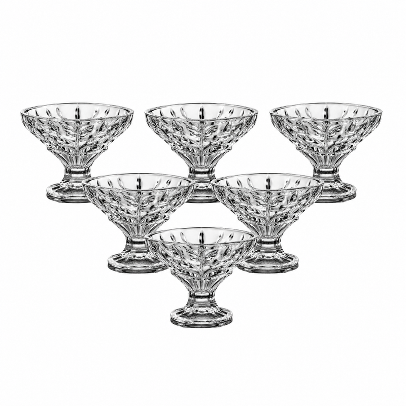 Elegant Dessert Serving Bowl Set of 6